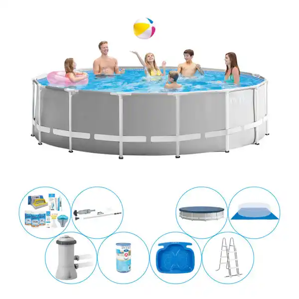 Bild 1 von Swimmingpool Super Deal - Intex Prism Frame Rund 457x122 cm