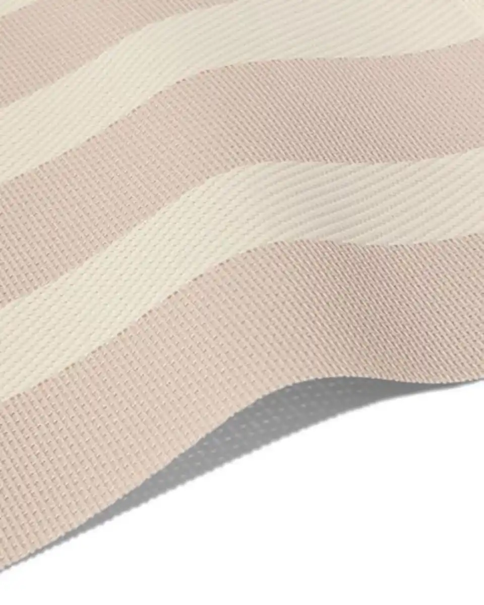 Bild 2 von 2er-Pack Tischsets, gewebter Kunststoff, 35 x 45 cm, beige mit Streifen