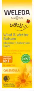 Weleda baby Calendula Wind- und Wetterbalsam, 30 ml