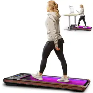 sWalk Walking Pad Laufband & desk mit LED - 1-6 km/h Geschwindigkeit