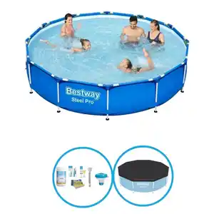 Bestway Pool Steel Pro - Poolpaket - 366x76 cm