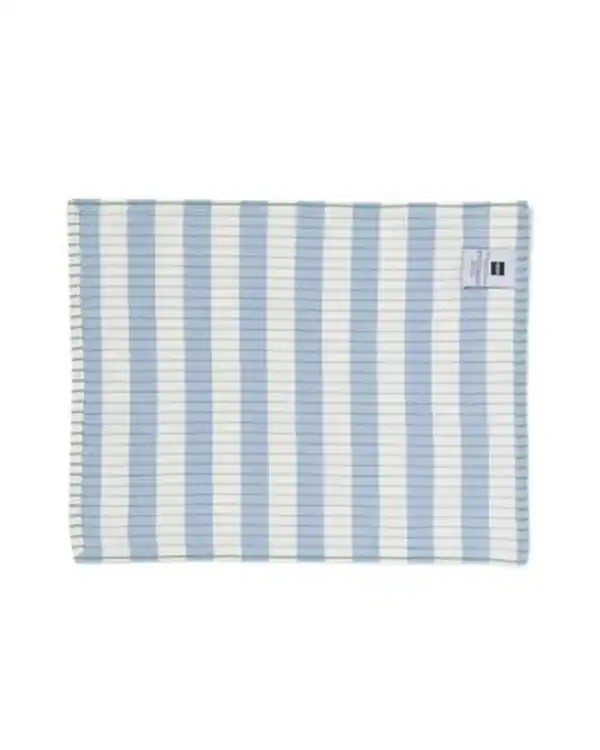 Bild 4 von Tischsets Baumwolle 35 × 45 Blau mit Streifen – 2 Stück