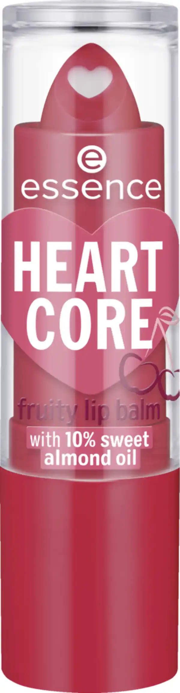 Bild 1 von essence HEART CORE fruity lip balm 01, 3 g