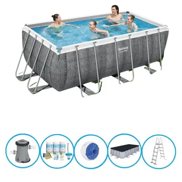 Bild 1 von Bestway Pool Power Steel - Poolpaket - 412x201x122 cm