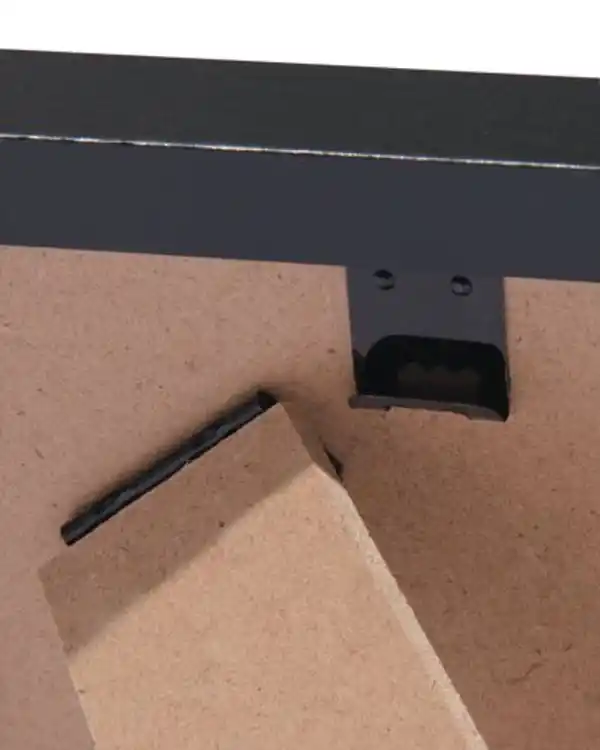 Bild 3 von Bilderrahmen, 10x10 cm, Holz, Schwarz