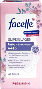 facelle Slipeinlagen lang + Frischeduft