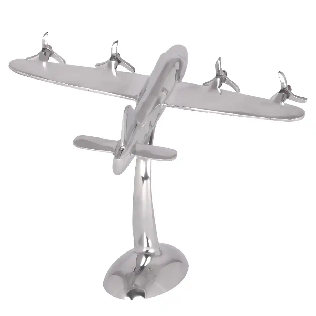 Bild 4 von Design Deko Flugzeug Propeller aus Aluminium Farbe Silber