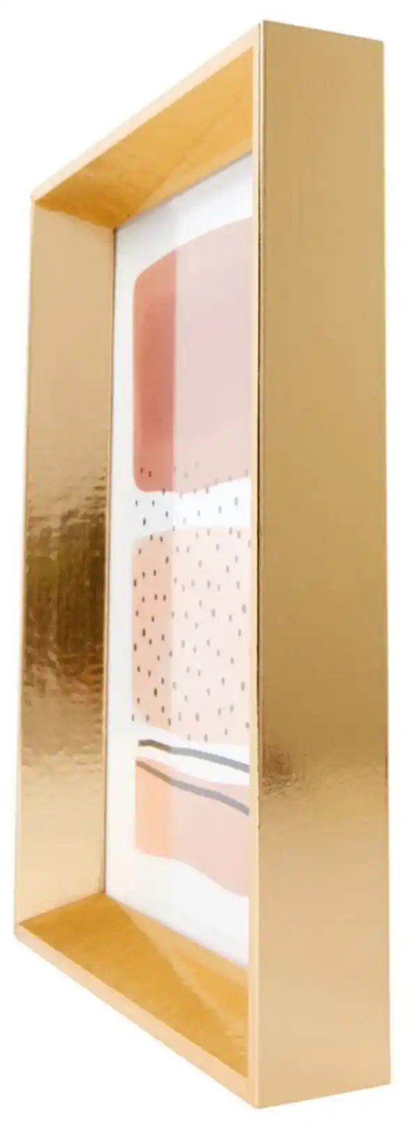 Bild 2 von Bilderrahmen aus Holz 15x20, Facettenrand, Gold