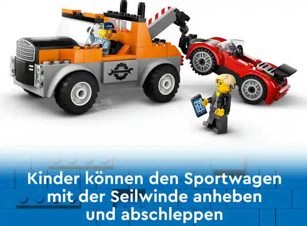 Bild 3 von LEGO CITY 60435 Abschleppwagen mit Sportauto