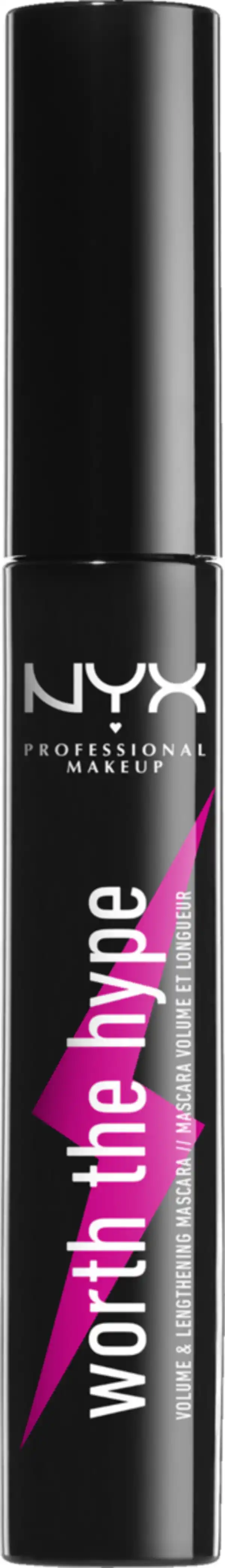 Bild 1 von NYX Professional MakeUp Worth The Hype Mascara, Black, 7 ml