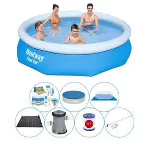 Schwimmbadpaket - Bestway Fast Set 305x76 cm Rund