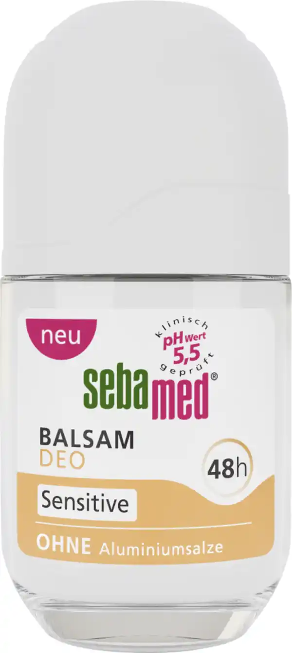 Bild 1 von sebamed Balsam Deo Sensitive Roll-on, 50 ml