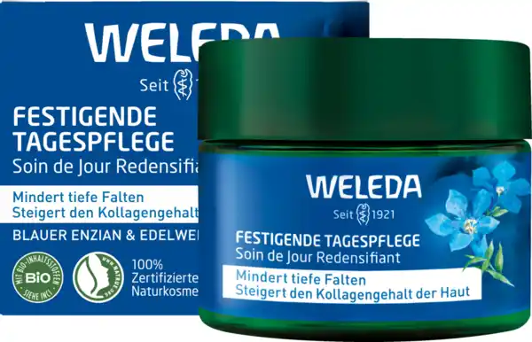 Bild 3 von Weleda Festigende Tagespflege Blauer Enzian & Edelweiss, 40 ml