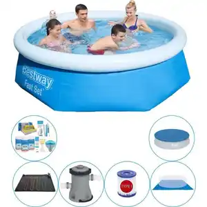 Bestway Fast Set 244x66 cm Rund -Swimming Pool Deal