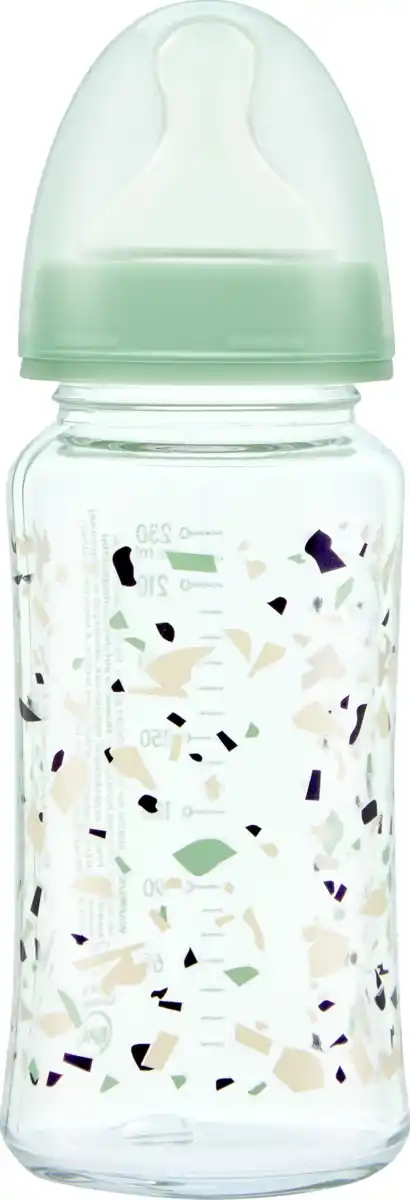 Bild 1 von Babydream Glas-Weithals-Flasche Konfetti, 0+, 230 ml