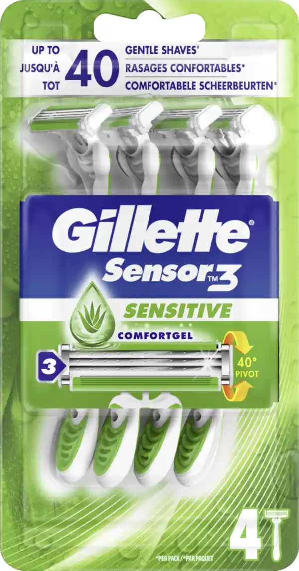 Bild 1 von Gillette Sensor3 Einwegrasierer Sensitive