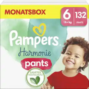 Pampers Harmonie Pants Windeln Gr.6 (15+kg) Monatsbox