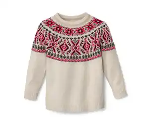 Kinder-Norweger-Strickpullover