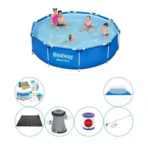 Bestway Steel Pro 305x76 cm Rund - 7-teilig - Schwimmbadpaket