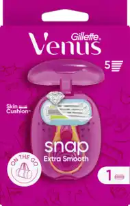 Gillette Venus Extra Smooth Snap Rasierer mit einer Klinge