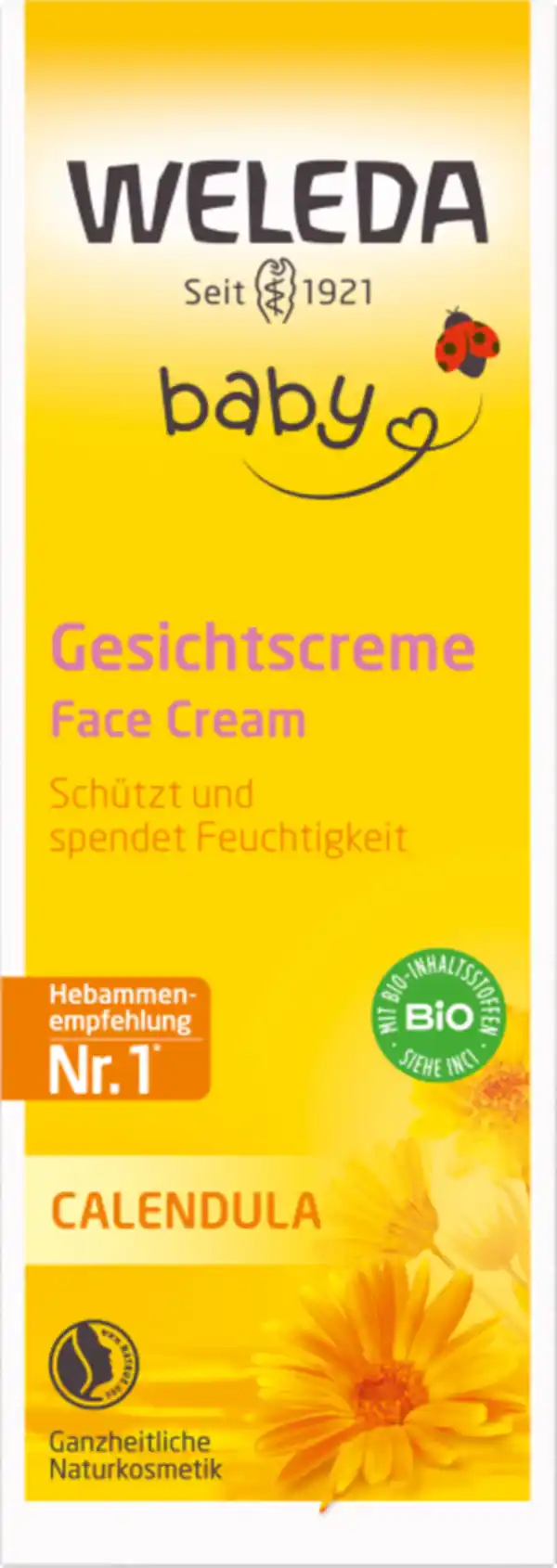 Bild 1 von Weleda baby Calendula Gesichtscreme, 50 ml