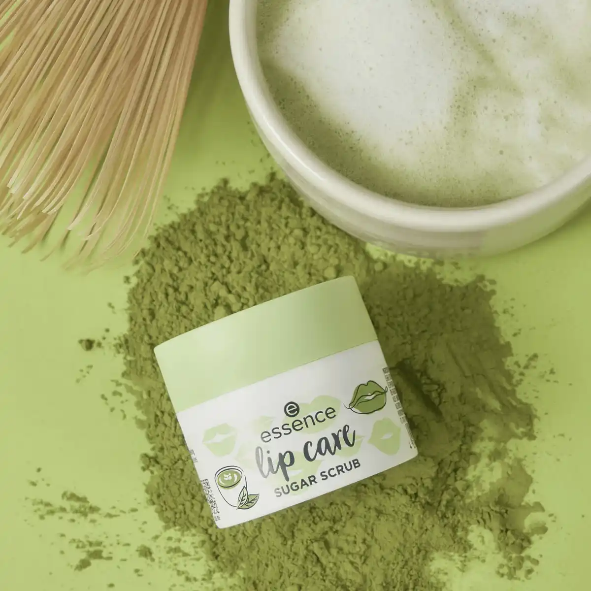 Bild 2 von essence lip care SUGAR SCRUB 02 Matcha Latte, 9 g