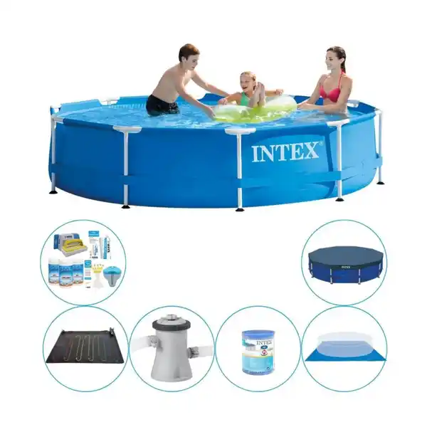 Bild 1 von Intex Metal Frame 305x76 cm Rund - Swimmingpool Plus Zubehör