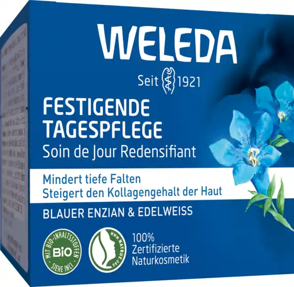 Bild 1 von Weleda Festigende Tagespflege Blauer Enzian & Edelweiss, 40 ml