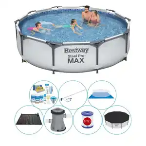 Bestway Steel Pro MAX 305x76 cm Rund - Schwimmbadpaket