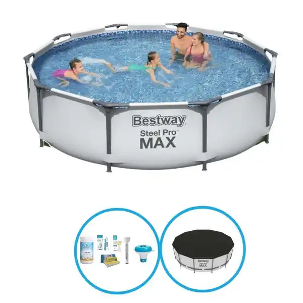 Bild 1 von Bestway Pool Steel Pro MAX 305x76 cm - Poolpaket