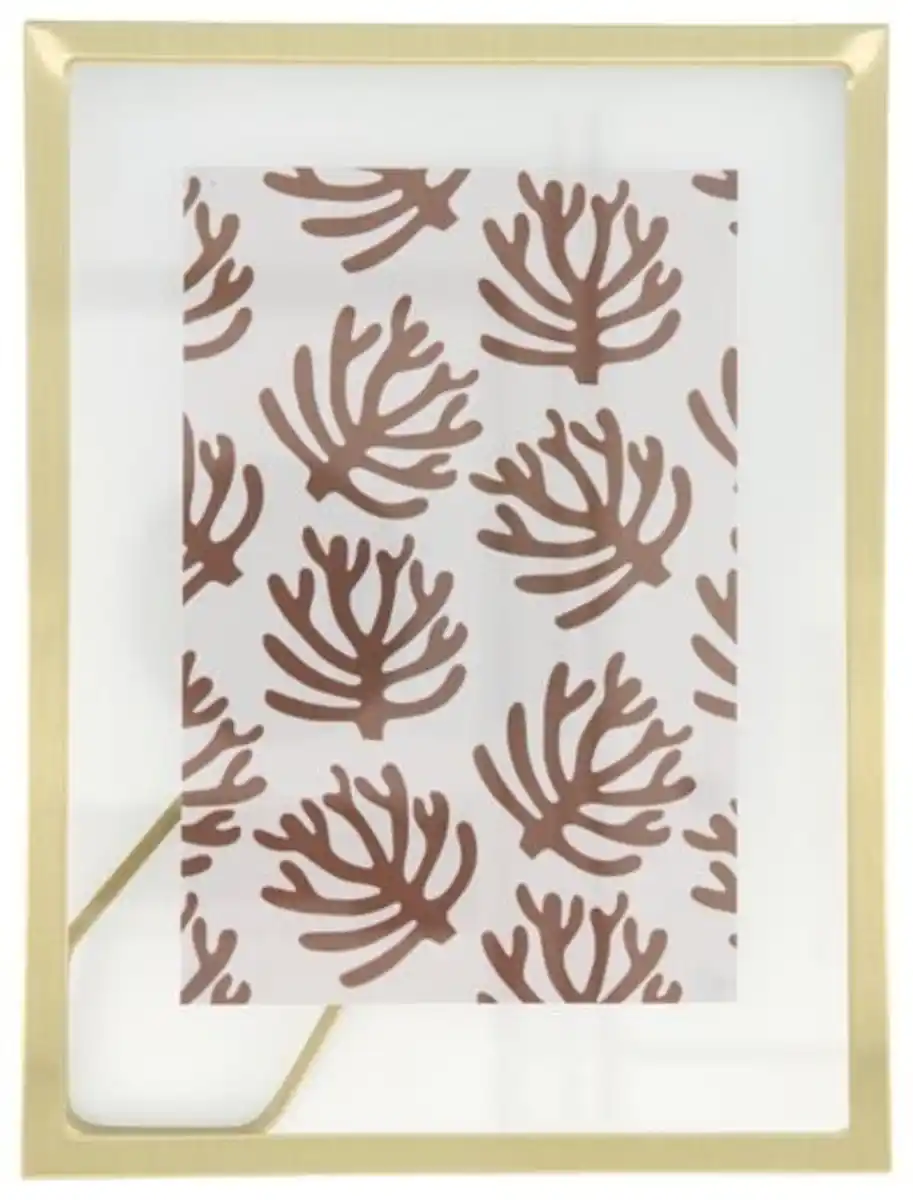 Bild 1 von Bilderrahmen, Schwebe-Effekt, Metall, 15 x 20 cm, golden