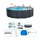 Bild 1 von Swimmingpool Super Deal - Intex Graphite Grey 478x124 cm