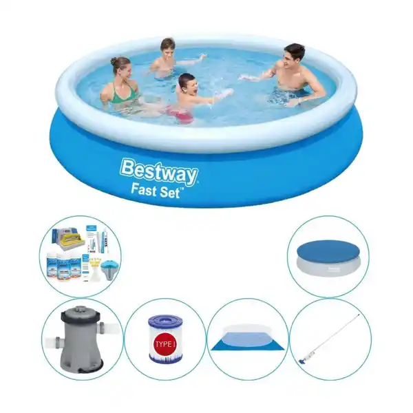 Bild 1 von Pool Combi Deal - Bestway Fast Set 366x76 cm Rund