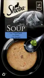 Sheba Soup mit Thunfisch Multipack, 160 g