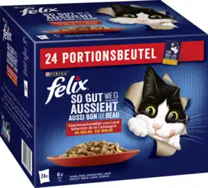 Felix So gut wie es aussieht Geschmacksvielfalt vom Land in Gelee Multipack, 2.040 g