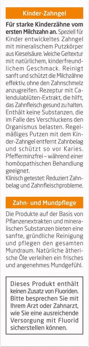 Bild 2 von Weleda Zahnpflege Kinder-Zahngel, 50 ml