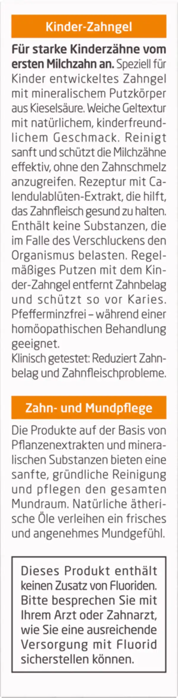 Bild 2 von Weleda Zahnpflege Kinder-Zahngel, 50 ml