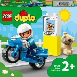 LEGO duplo 10967 Polizeimotorrad