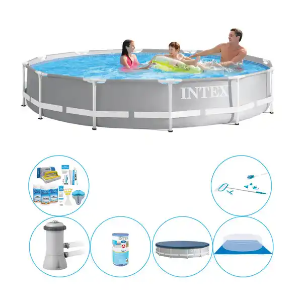 Bild 1 von Intex Prism Frame Swimming Pool Super Deal - 366x76 cm