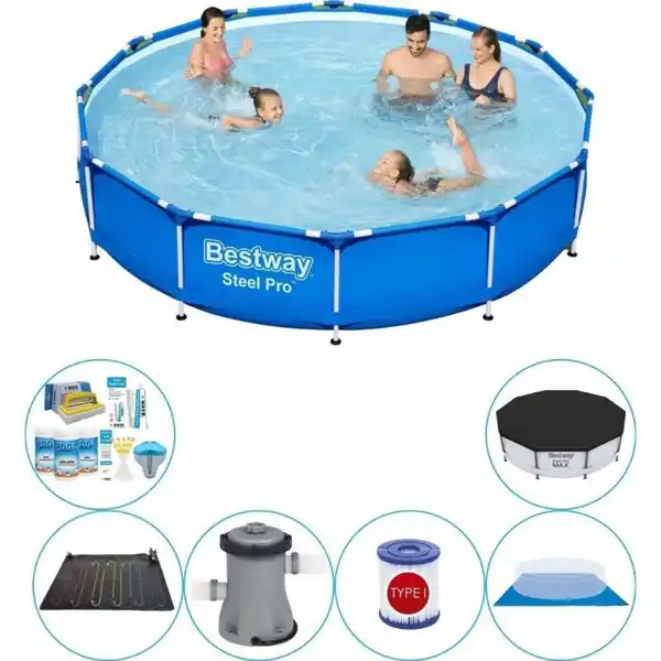 Bild 1 von Bestway Steel Pro 366x76 cm Rund -Swimming Pool Deal