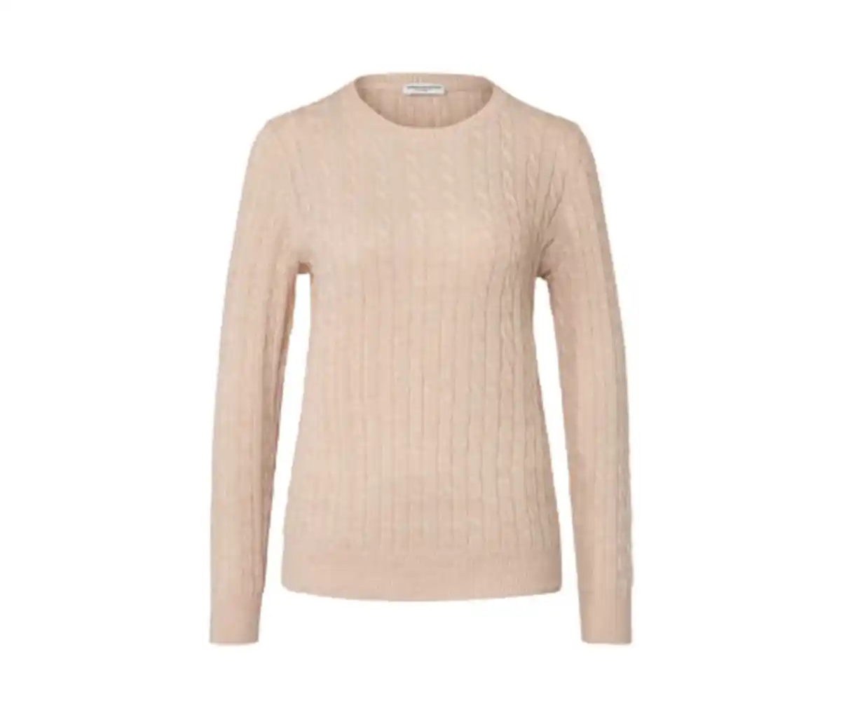 Bild 1 von Zopfstrickpullover, creme