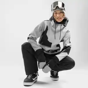 Damen Wintersport snowboardjacke für W1-W Tibet SIROKO Grau