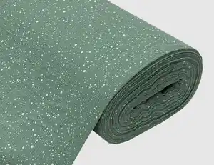 Musselin Double Gauze Punkte Grün