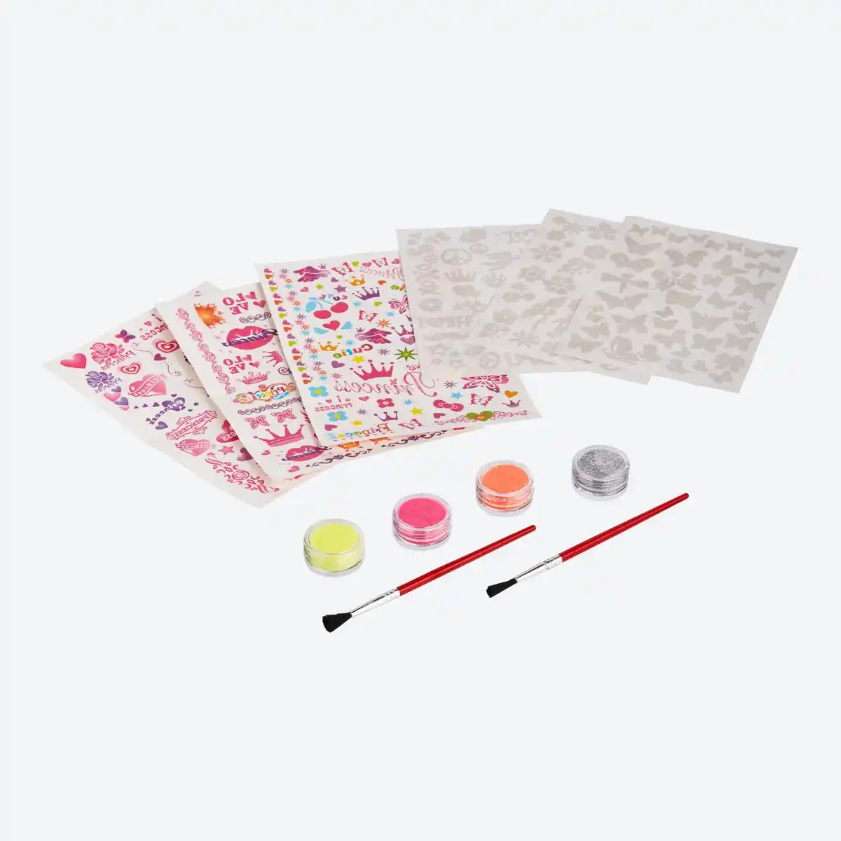 Bild 1 von Simba Glitter-Tattoos mit Zubehör