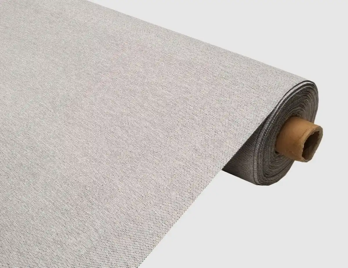 Bild 1 von Dekostoff Verdunklung Grau