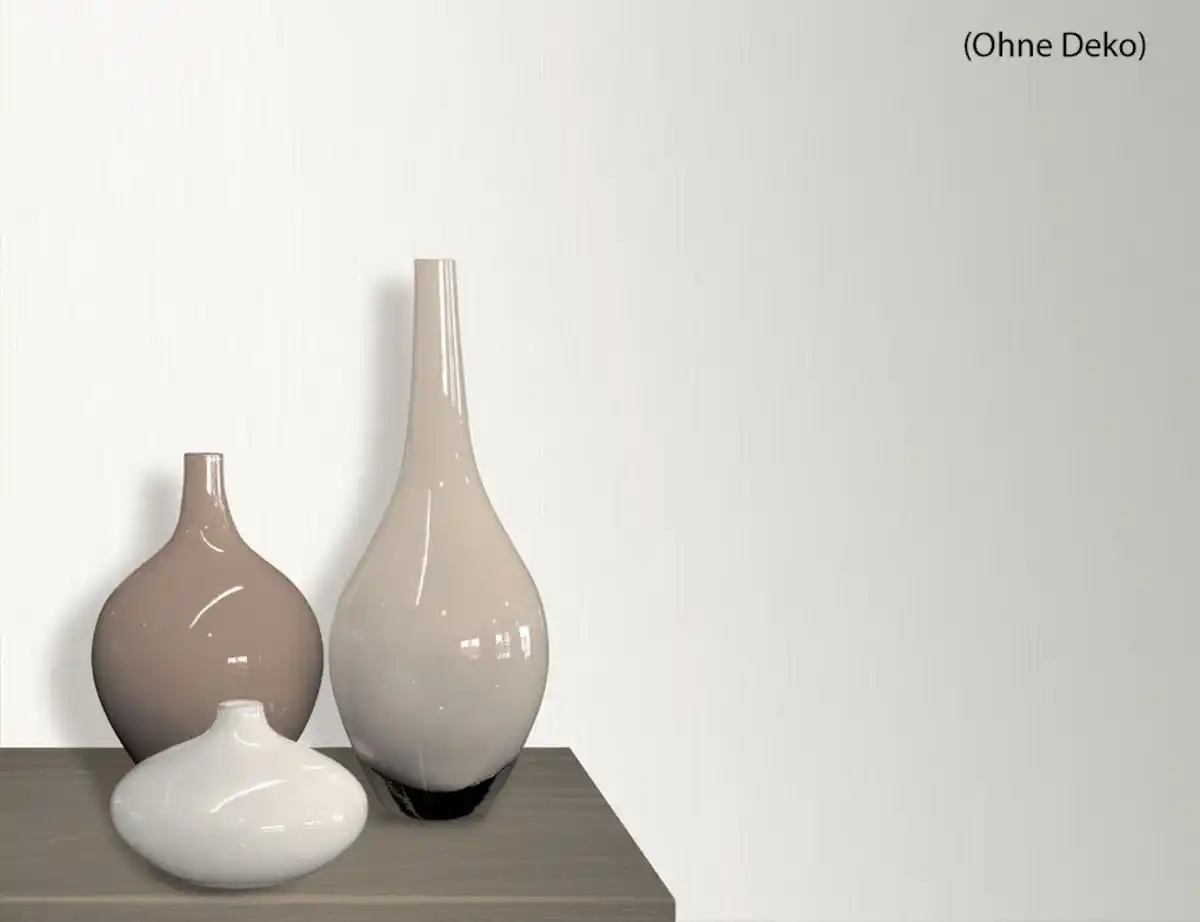 Bild 4 von Vliestapete Uni Beige