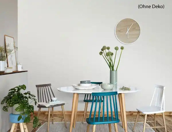 Bild 3 von Vliestapete Uni Flitter Hellgrau