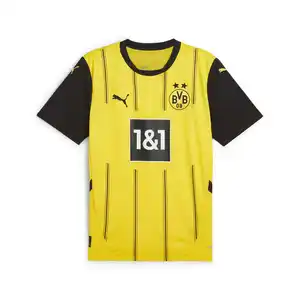 PUMA Damen/Herren Fußball Trikot - BVB Borussia Dortmund Heimtrikot Saison 24/25