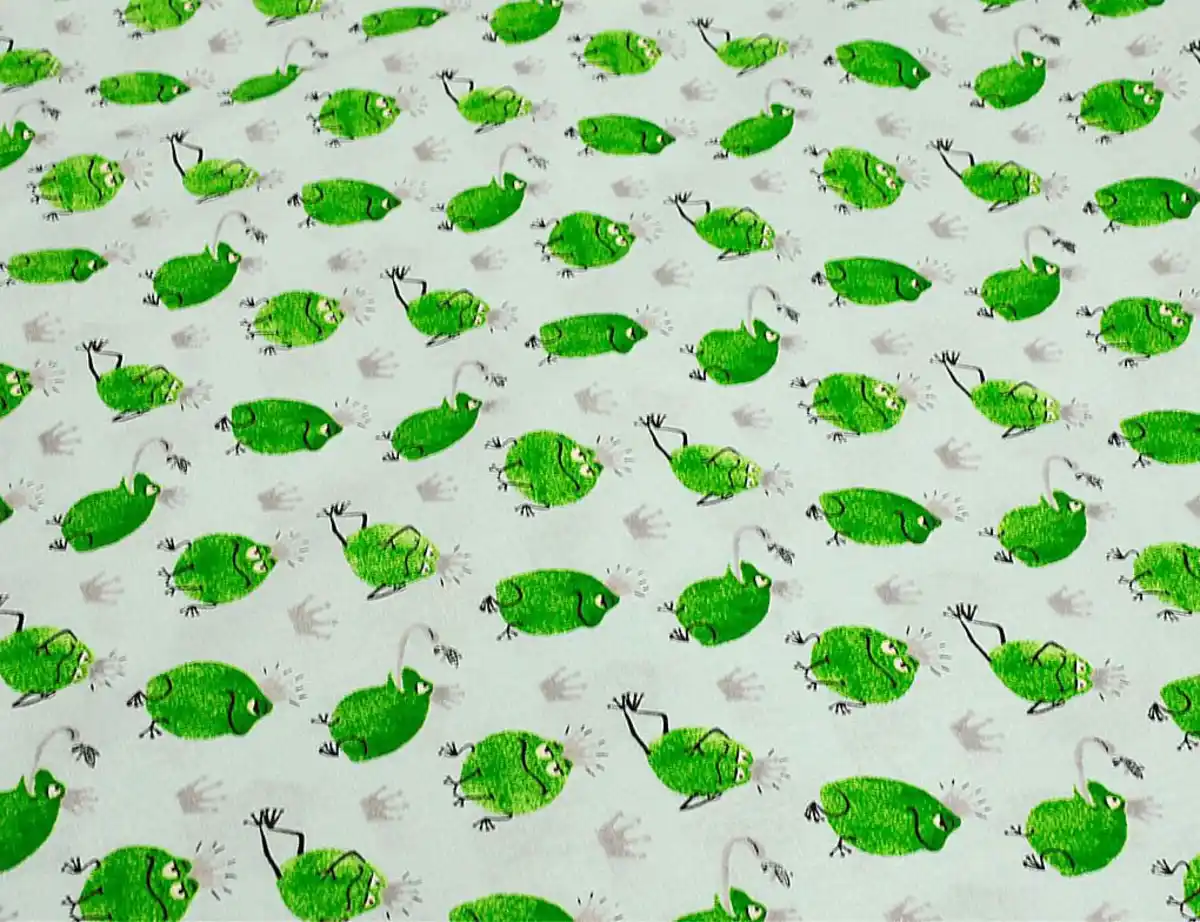 Bild 2 von Dekostoff Froschkönig