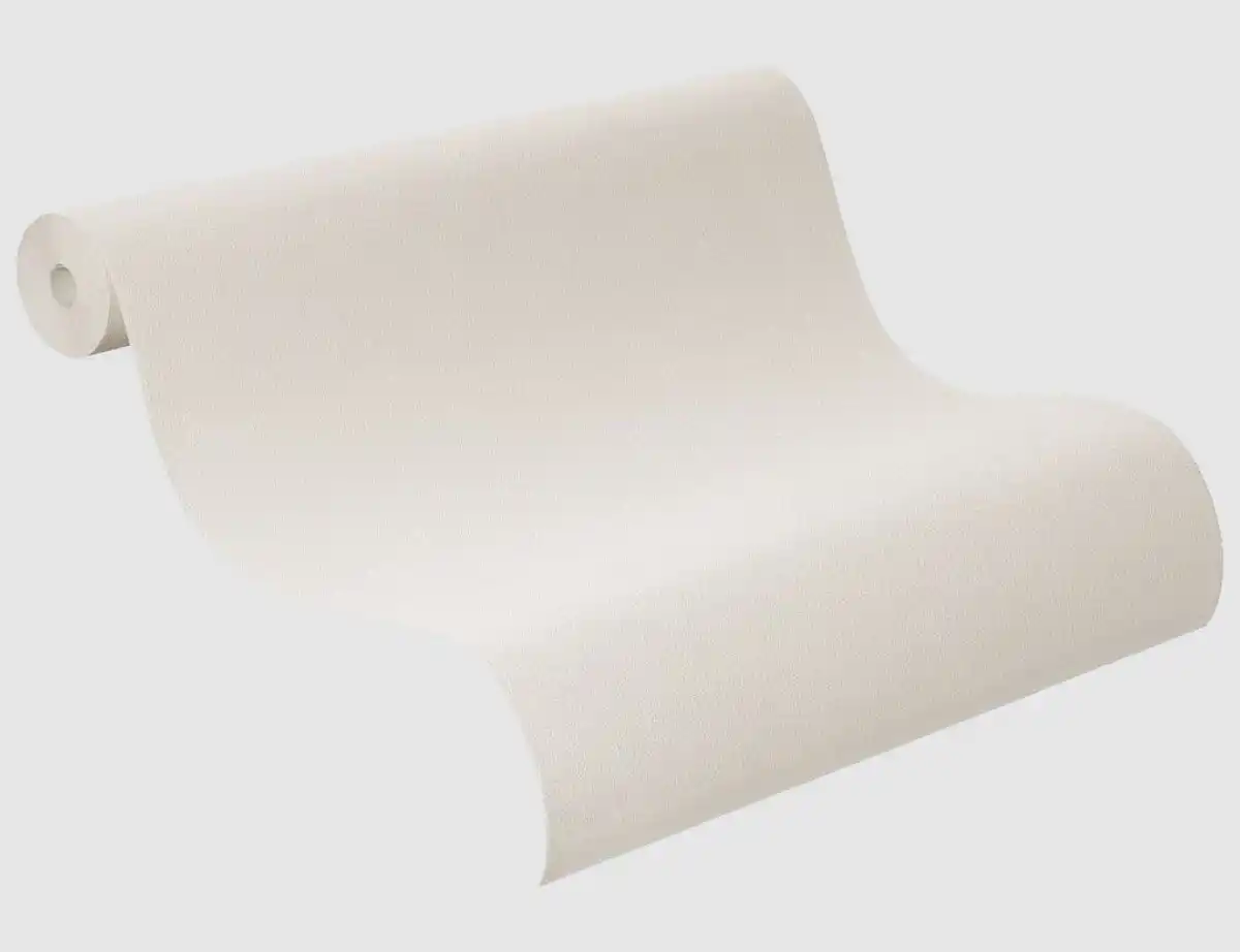 Bild 2 von Vliestapete Uni Creme